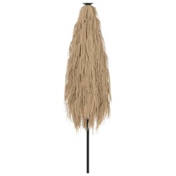 Parasol de jardin avec mât en acier marron 300x200x250 cm 562833562833