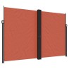 Auvent latéral rétractable terre cuite 220x600 cm 562834562834