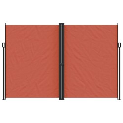Auvent latéral rétractable terre cuite 220x600 cm 562834562834