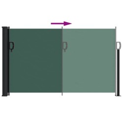 Auvent latéral rétractable vert foncé 120x600 cm 562835562835