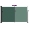 Auvent latéral rétractable vert foncé 120x600 cm 562835562835