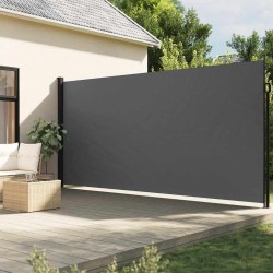 Auvent latéral rétractable anthracite 200x500 cm 562836562836