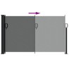 Store latéral rétractable Anthracite 120 x 500 cm 562837562837