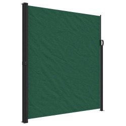 Auvent latéral rétractable vert foncé 220x600 cm 562839562839
