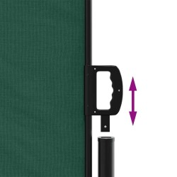 Auvent latéral rétractable vert foncé 220x600 cm 562839562839