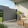 Auvent latéral rétractable anthracite 200x600 cm 562840562840