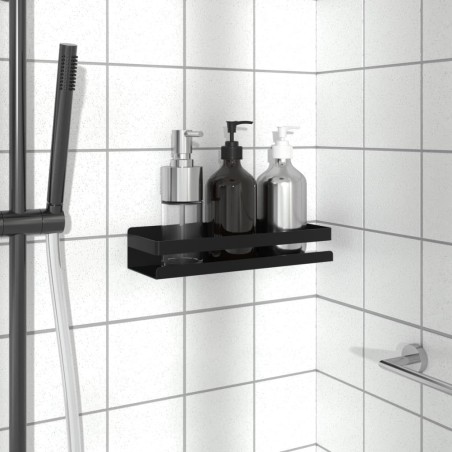 Étagère de douche noir mat acier inoxydable 304 brossé 562841562841