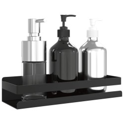Étagère de douche noir mat acier inoxydable 304 brossé 562841562841