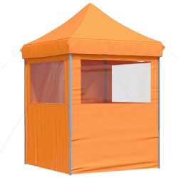 Tente de réception pliable escamotable avec 4 parois latérales 562846562846