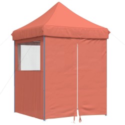 Tente de réception pliable escamotable avec 4 parois latérales 562849562849