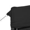 Tente de réception pliable escamotable 4 parois latérales noir 562850562850