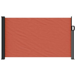 Auvent latéral rétractable terre cuite 120x500 cm 562852562852