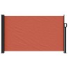Auvent latéral rétractable terre cuite 120x500 cm 562852562852