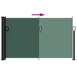 Auvent latéral rétractable vert foncé 120x500 cm 562854562854