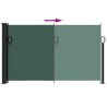 Auvent latéral rétractable vert foncé 120x500 cm 562854562854