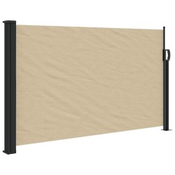 Auvent latéral rétractable beige 120x500 cm 562855562855