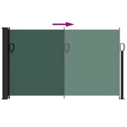 Auvent latéral rétractable vert foncé 117x300 cm 562856562856
