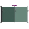 Auvent latéral rétractable vert foncé 117x300 cm 562856562856