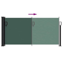 Auvent latéral rétractable vert foncé 100x300 cm 562868562868