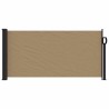 Auvent latéral rétractable taupe 100x500 cm 562872562872