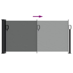 Store latéral rétractable Anthracite 100 x 500 cm 562873562873
