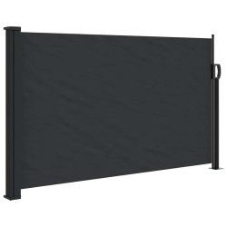 Auvent latéral rétractable noir 120x500 cm 562874562874