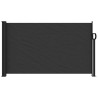 Auvent latéral rétractable noir 120x500 cm 562874562874