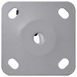 Base de parasol pour mât Ø32/34/38 mm argenté acier 562896562896