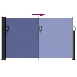 Auvent latéral rétractable bleu 120x500 cm 562906562906