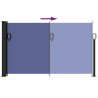 Auvent latéral rétractable bleu 120x500 cm 562906562906