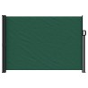 Auvent latéral rétractable vert foncé 140x500 cm 562912562912