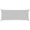 Voile d'ombrage gris clair 4,5x2 m 100% polyester oxford 562914562914