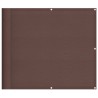 Écran de balcon marron 90x700 cm 100% polyester oxford 562917562917