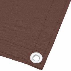 Écran de balcon marron 90x700 cm 100% polyester oxford 562917562917