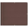 Écran de balcon marron 90x800 cm 100% polyester oxford 562918562918