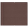 Écran de balcon marron 90x1000 cm 100% polyester oxford 562919562919