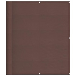 Écran de balcon marron 120x700 cm 100% polyester oxford 562920562920