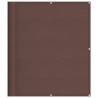 Écran de balcon marron 120x800 cm 100% polyester oxford 562921562921
