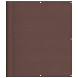 Écran de balcon marron 120x1000 cm 100% polyester oxford 562922562922