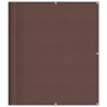 Écran de balcon marron 120x1000 cm 100% polyester oxford 562922562922