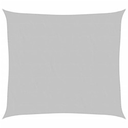 Voile d'ombrage gris clair 3x2,5 m 100% polyester oxford 562926562926
