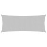 Voile d'ombrage gris clair 5x2 m 100% polyester oxford 562934562934
