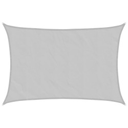 Voile d'ombrage gris clair 4x2,5 m 100% polyester oxford 562940562940
