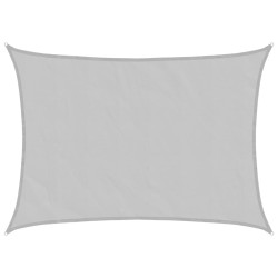 Voile d'ombrage gris clair 7x5 m 100% polyester oxford 562957562957