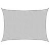 Voile d'ombrage gris clair 8x6 m 100% polyester oxford 562963562963
