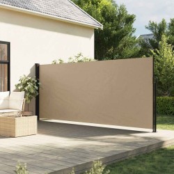 Auvent latéral rétractable beige 180x500 cm 562971562971