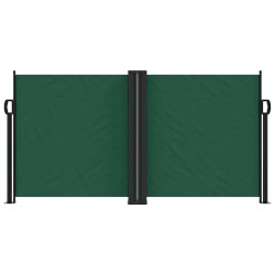 Auvent latéral rétractable vert foncé 120x1200 cm 562975562975