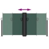Auvent latéral rétractable vert foncé 120x1200 cm 562975562975