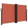 Auvent latéral rétractable terre cuite 140x1200 cm 562976562976