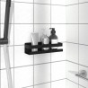 Étagère de douche noir mat acier inoxydable 304 brossé 562978562978